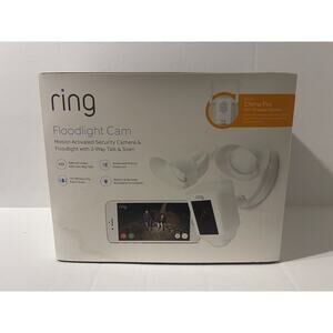 Ring Floodlight Cam Wired Plus with Chime Pro 2.0